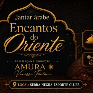 Jantar árabe - Encantos do Oriente